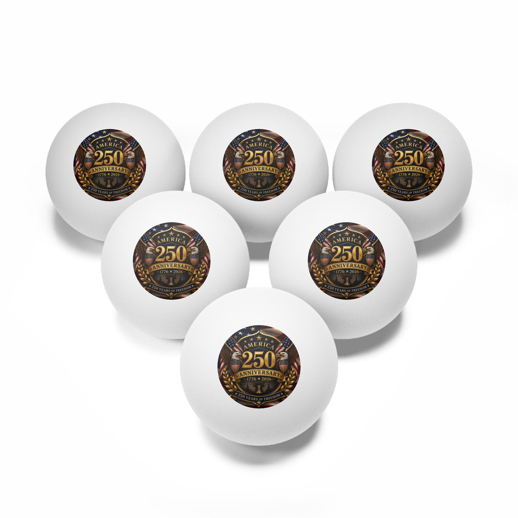 America 250th Anniversary Ping Pong Balls | 1776 2026 commemorative set, Excellent Gift!