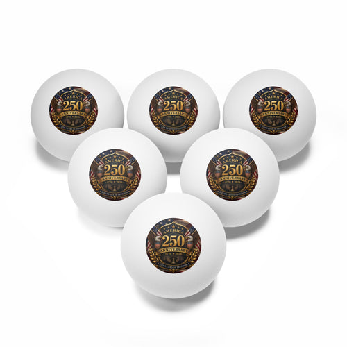 America 250th Anniversary Ping Pong Balls | 1776 2026 commemorative set, Excellent Gift!