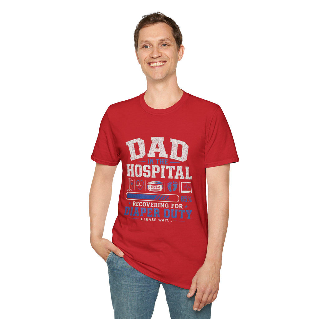 NEW Dad in the Hospital T-Shirt | Recovering from Diaper Duty