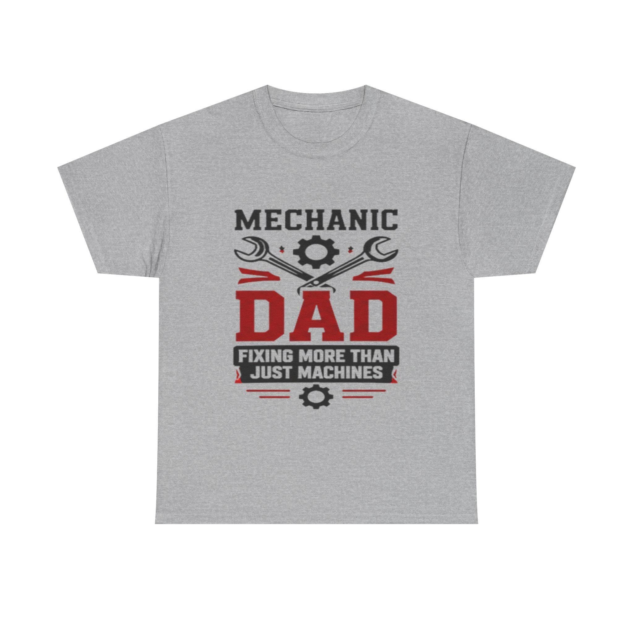 Mechanic Dad T-Shirt | Garage Tools, Father's Day Gift, Excellent Gift!