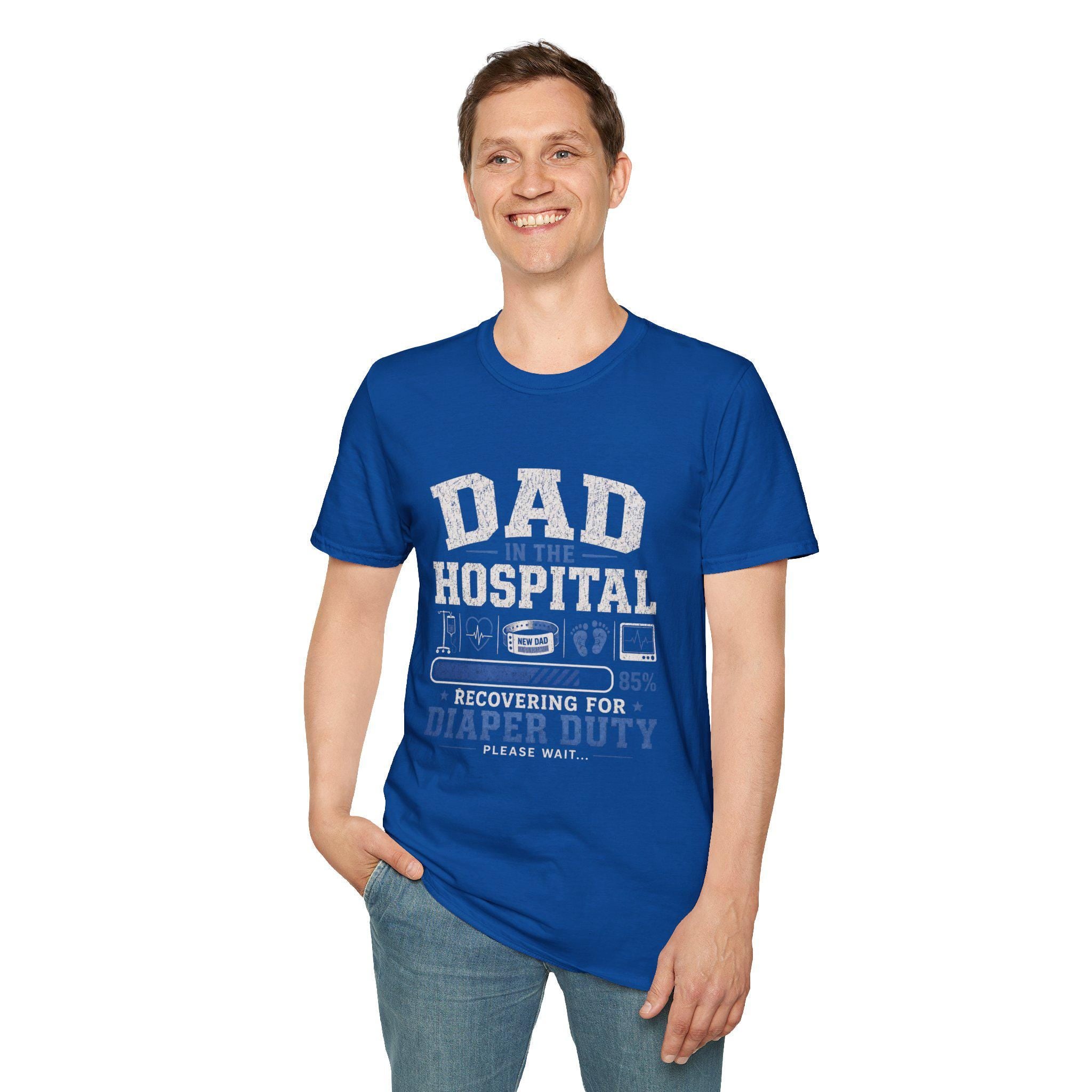 NEW Dad in the Hospital T-Shirt | Recovering from Diaper Duty