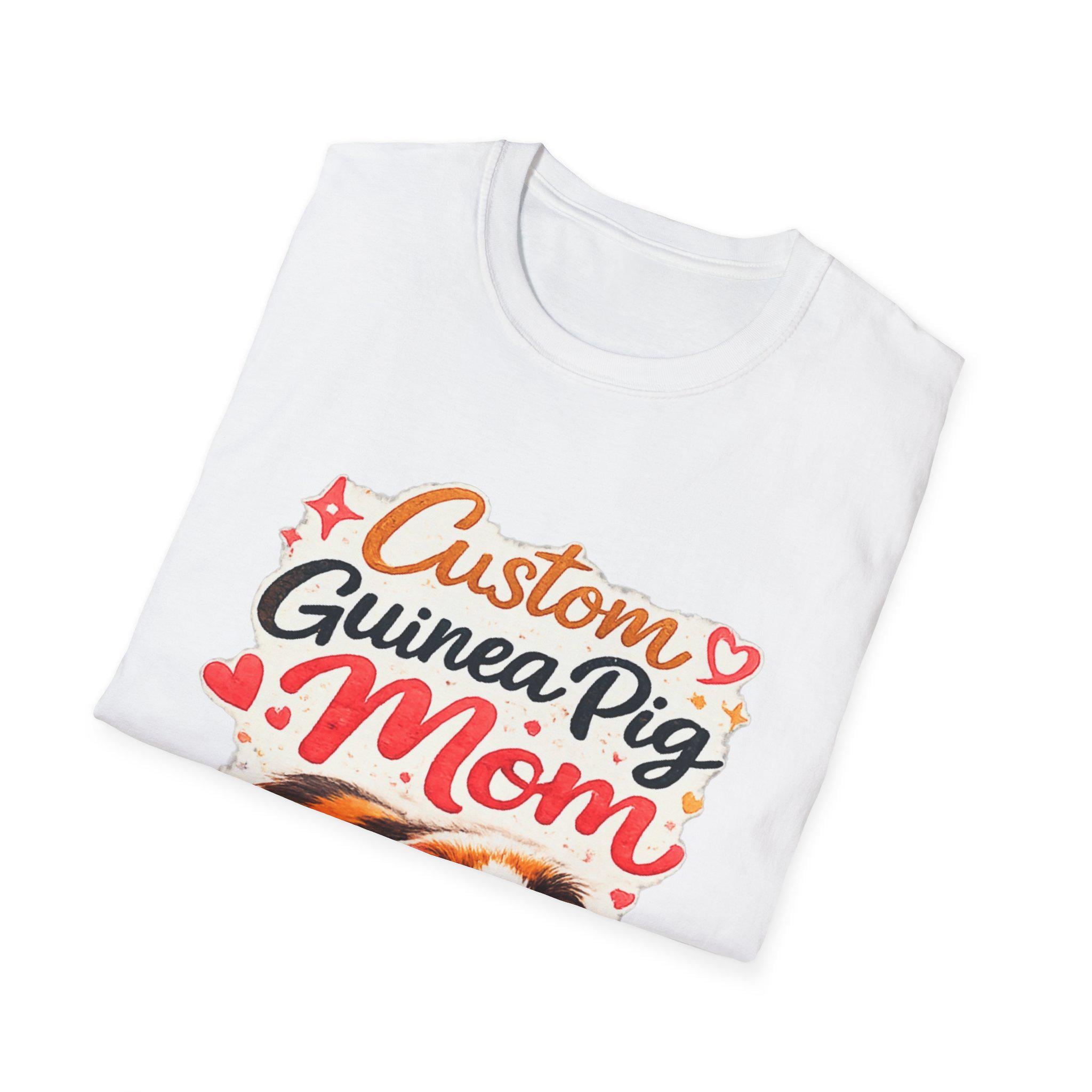Custom Personalized Guinea Pig Mom T-Shirt | Personalized Pet Shirt, Excellent Gift!