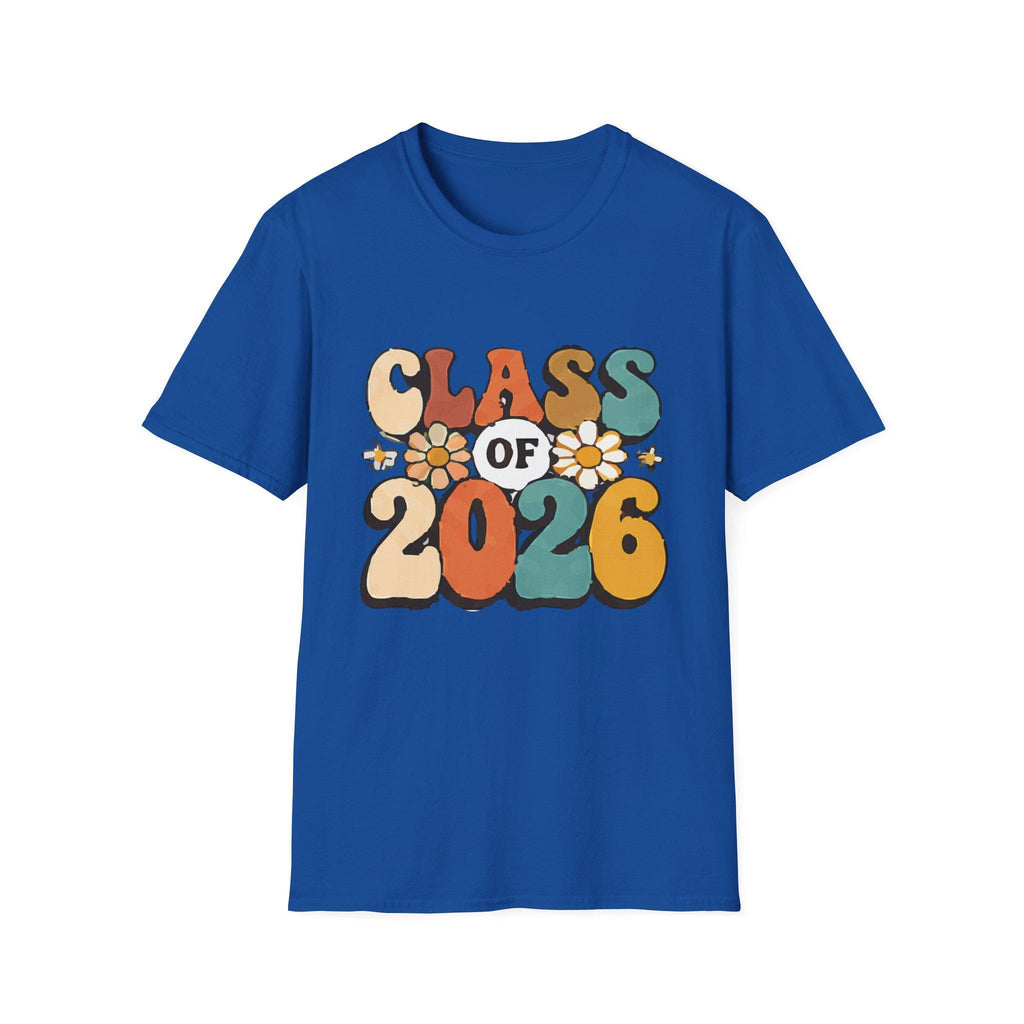 Class of 2026 Retro Flowers T-Shirt | Graduation Tee 250th Anniversary, Father's Day Gift, Excellent Gift!