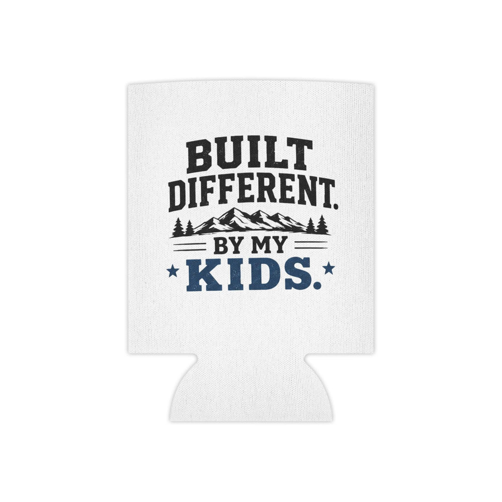 Built Different Can Cooler | Mountain Dad Humor Koozie, Excellent Gift!