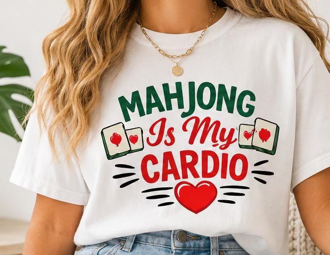 Mahjong PNG Bundle, Mahjong Shirt Designs, Mahjong Queen, Mahjong Lover PNG, Mahjong Cardio, Sublimation Bundle