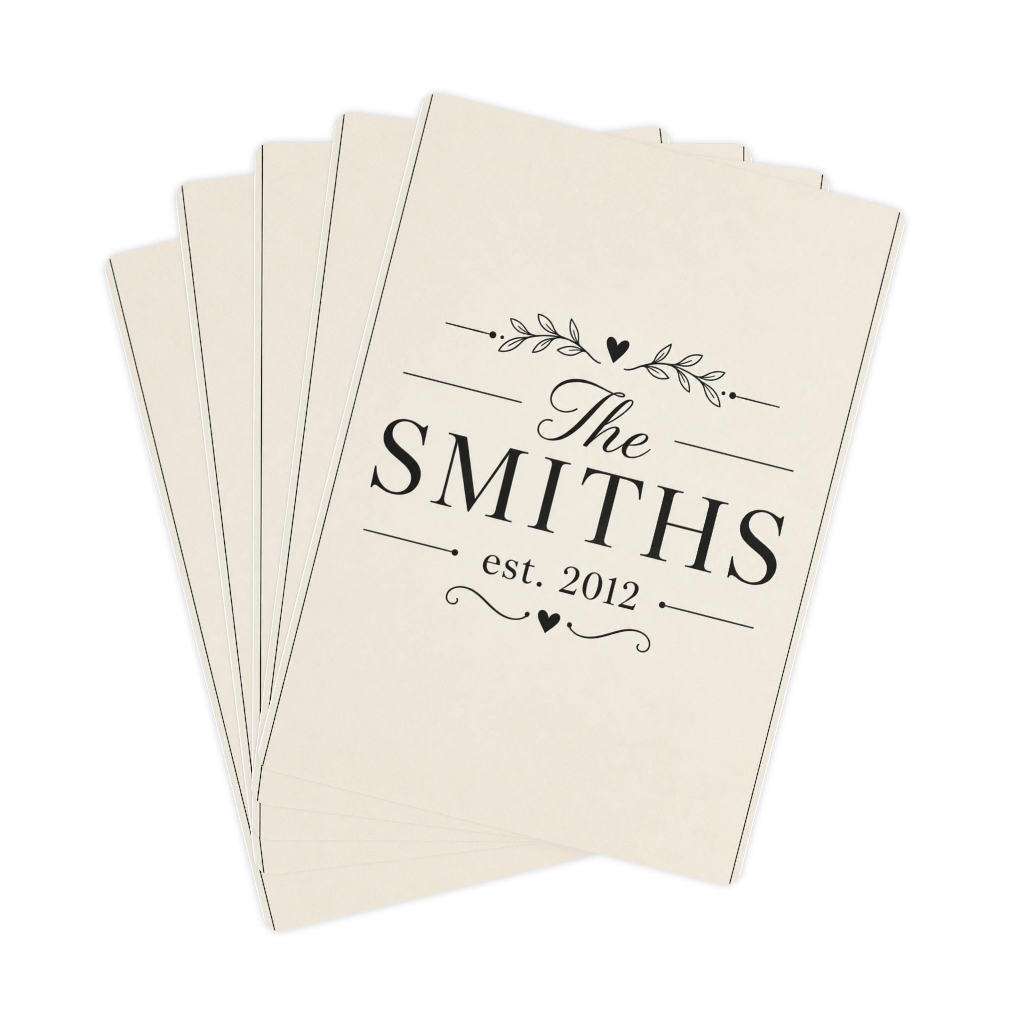 Custom Playing Cards, Personalized Poker Cards, Father's Day, Dad's Birthday, Excellent Gift!