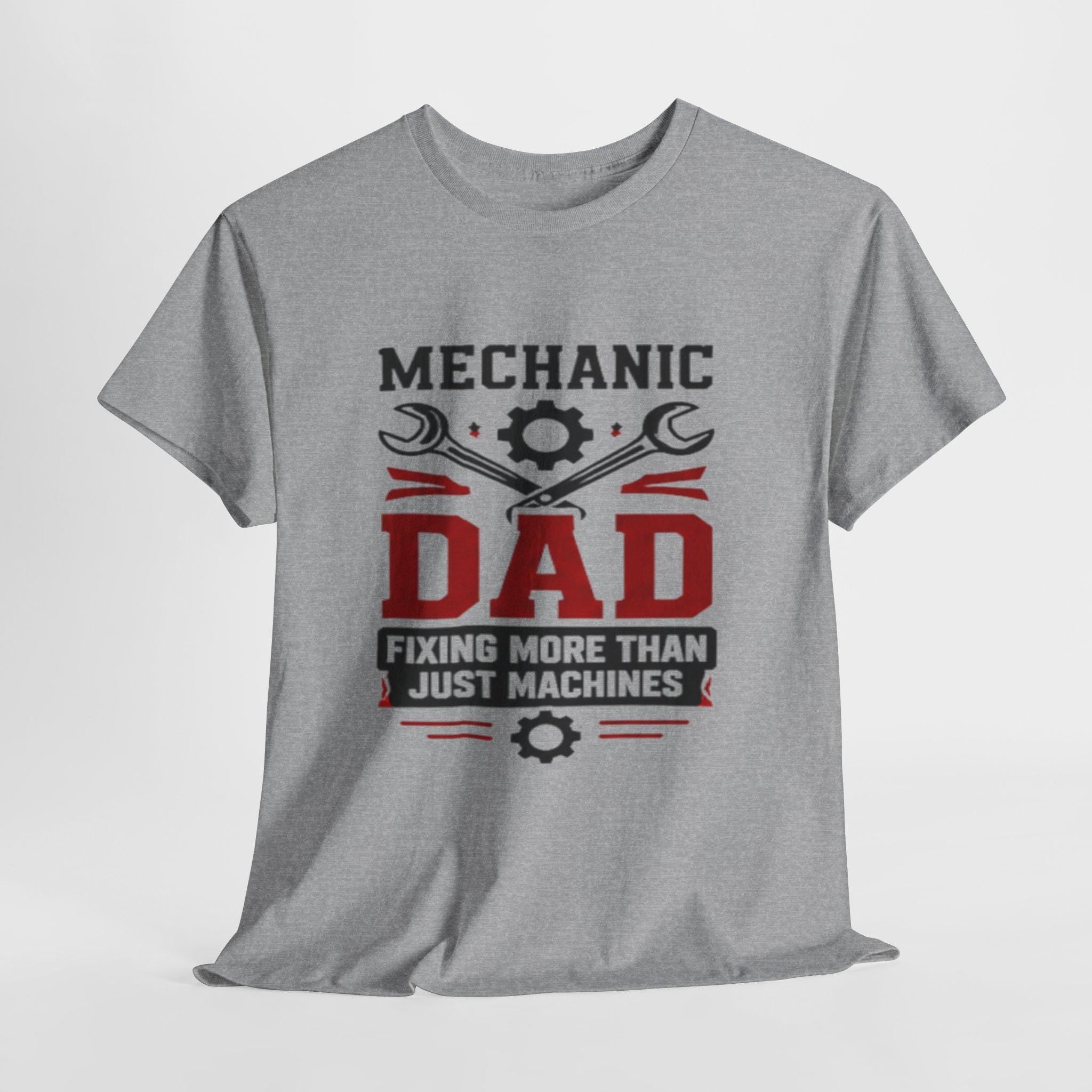 Mechanic Dad T-Shirt | Garage Tools, Father's Day Gift, Excellent Gift!