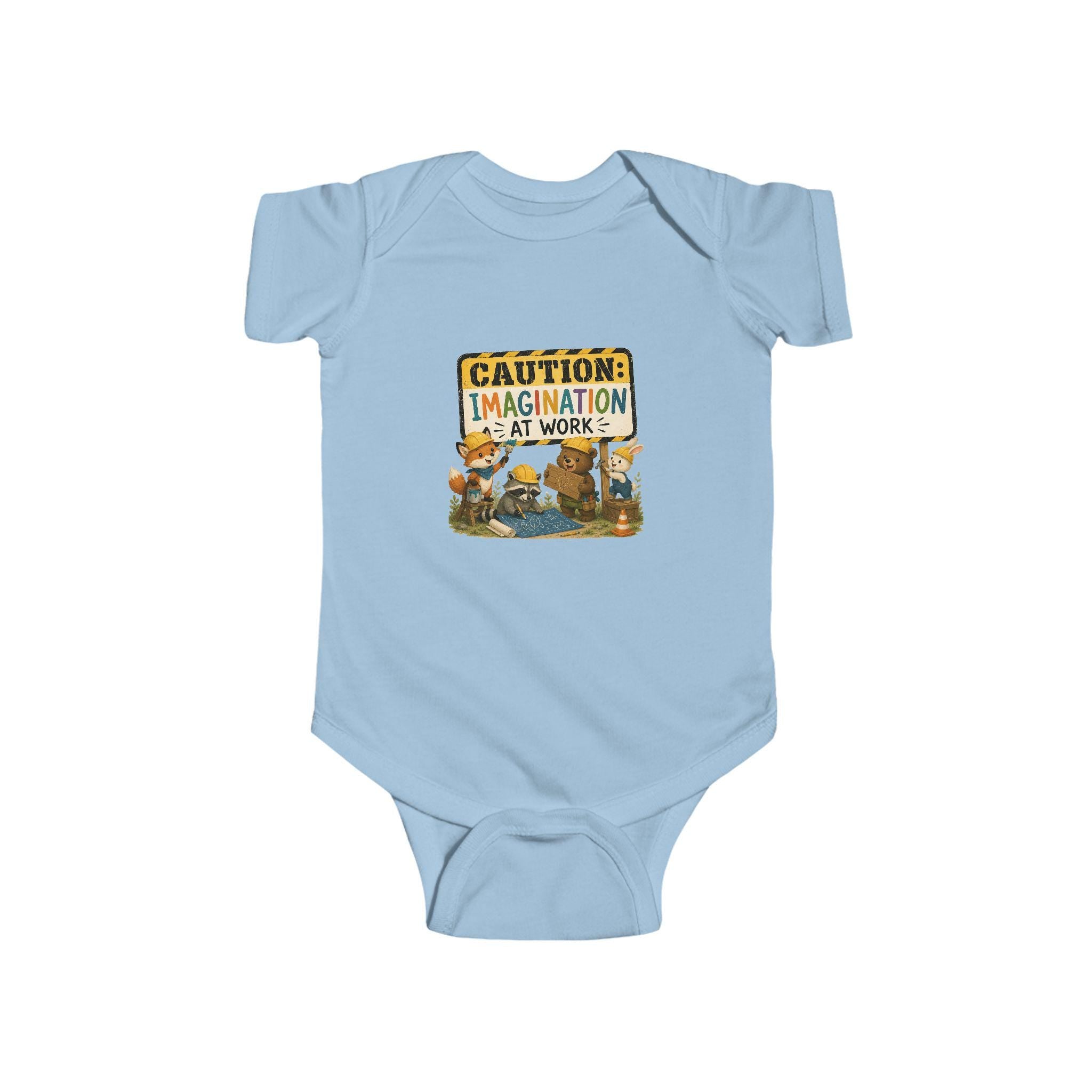 Infant Bodysuit | Woodland Animals Imagination Design, Combed Cotton, Excellent Gift!