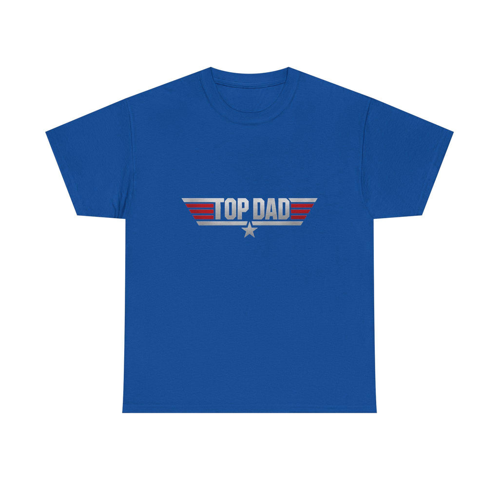 Top Dad retro wings Tee | Father graphic shirt, military star logo, Excellent Gift!
