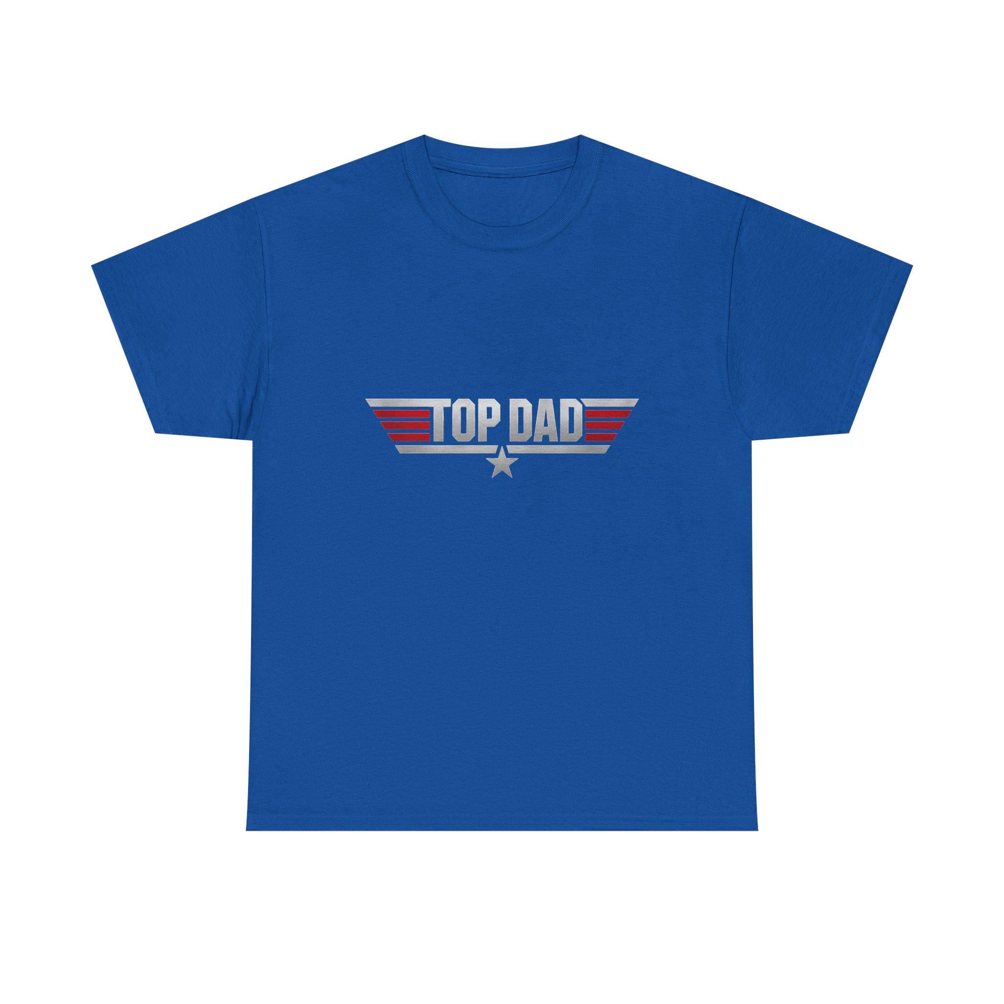 Top Dad retro wings Tee | Father graphic shirt, military star logo, Excellent Gift!