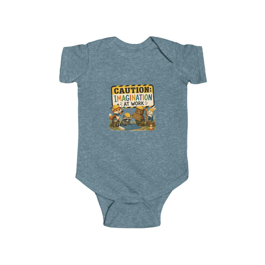 Infant Bodysuit | Woodland Animals Imagination Design, Combed Cotton, Excellent Gift!