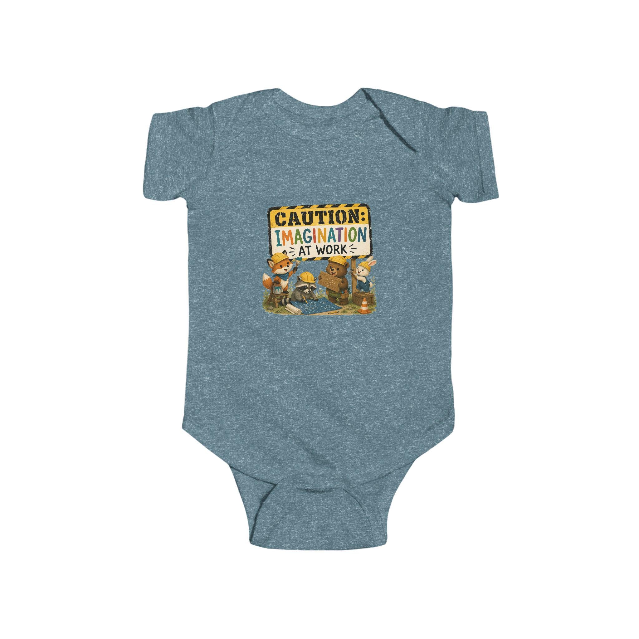 Infant Bodysuit | Woodland Animals Imagination Design, Combed Cotton, Excellent Gift!