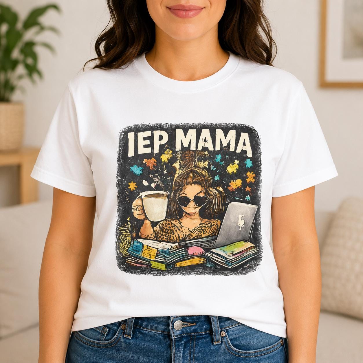 IEP Mama T-Shirt | Teacher Mom Special Education 250th Anniversary, Father's Day Gift, Excellent Gift!