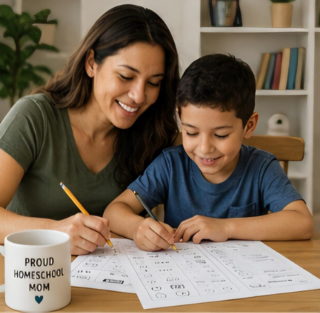 Homeschool Phonics Packet Week 4, Science of Reading Worksheets, K–2 Reading Activities (Digital Download)