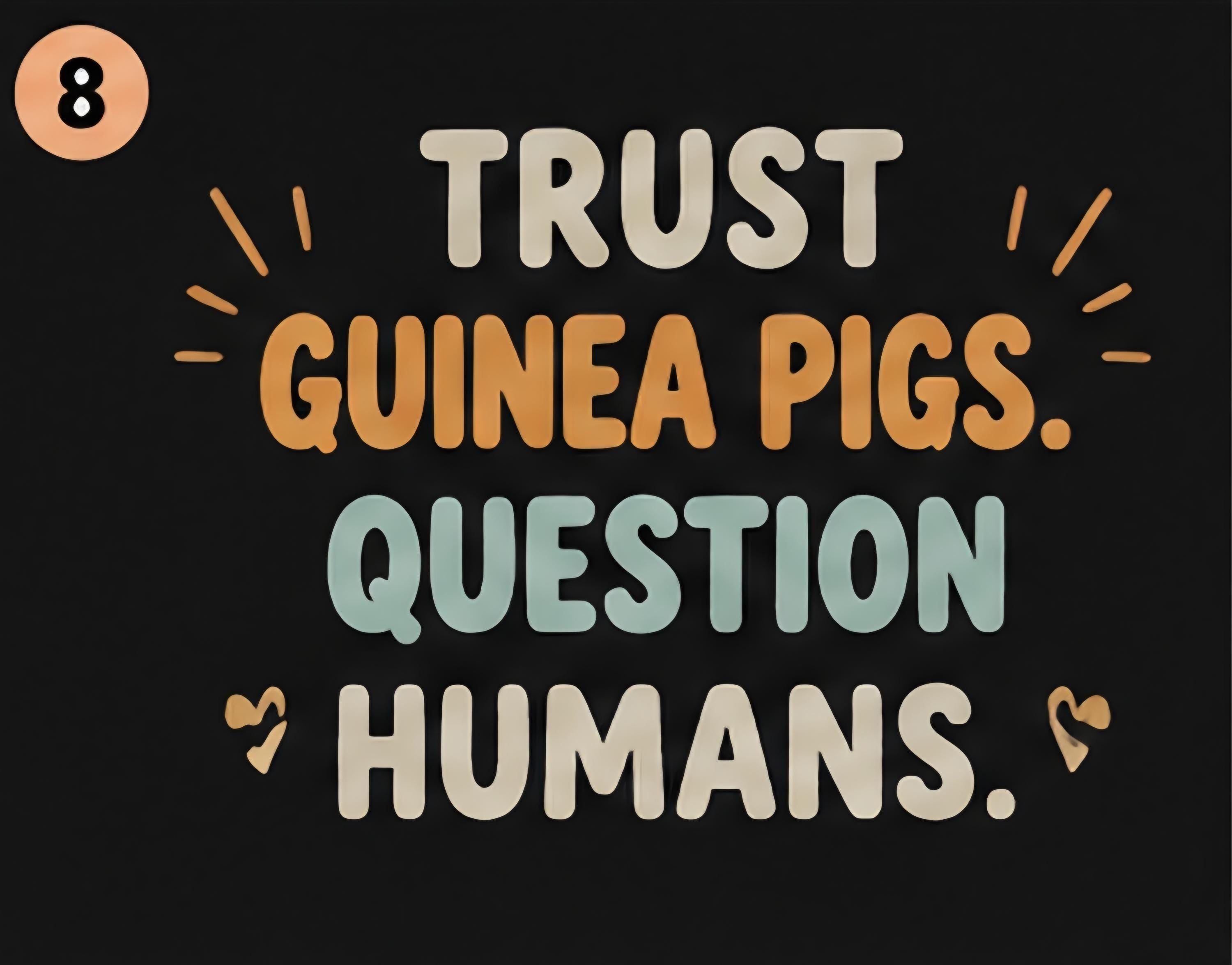 Love Guinea Pigs More Than Hoomans T-Shirt, Funny Guinea Pig Mom Tee, Cavy Lover Gift