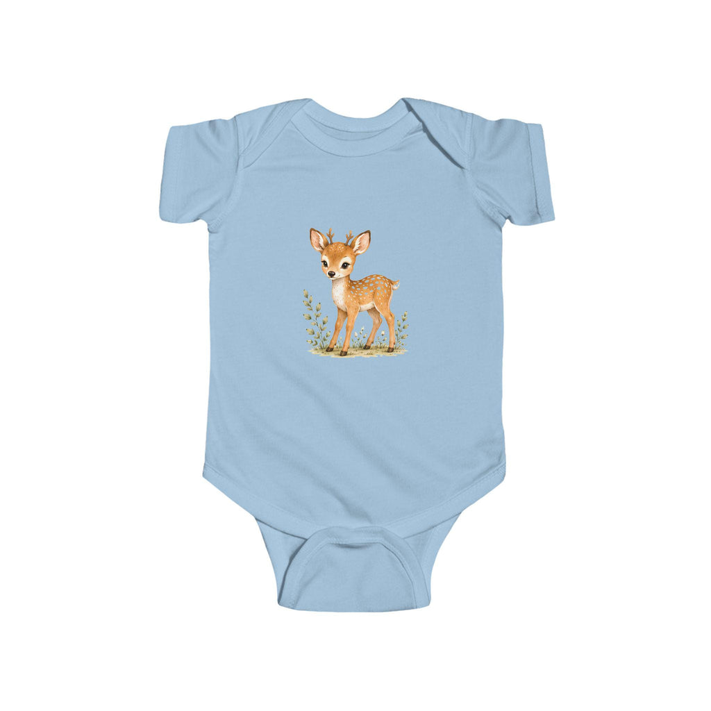 Woodland Fawn Onesie | Watercolor Deer Infant Outfit, Excellent Gift!