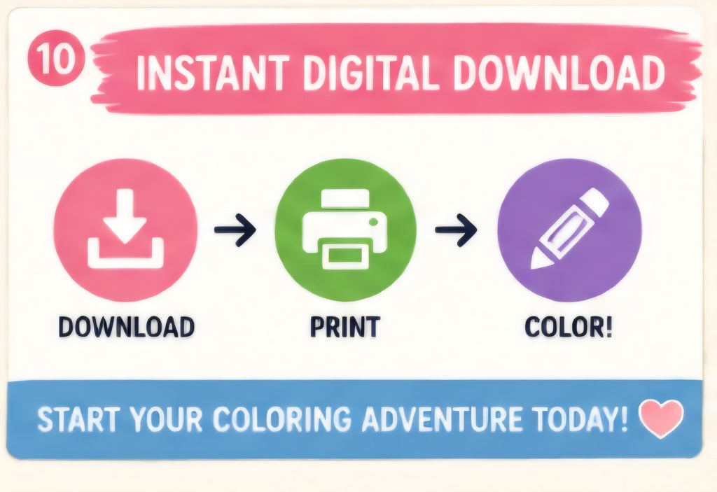 Guinea Pig Coloring Book Printable, Perfect Gift, 30+ Cute Guinea Pig Coloring Pages PDF, Kids Activity, Instant Download