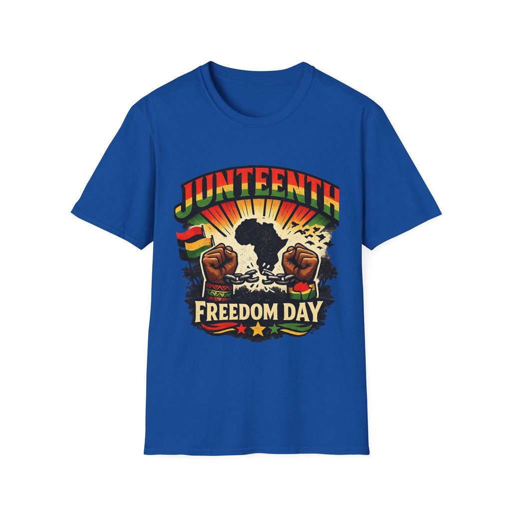 Juneteenth Freedom Day T-Shirt | African Fist, Pan-African Colors 250th Anniversary, Father's Day Gift, Excellent Gift!