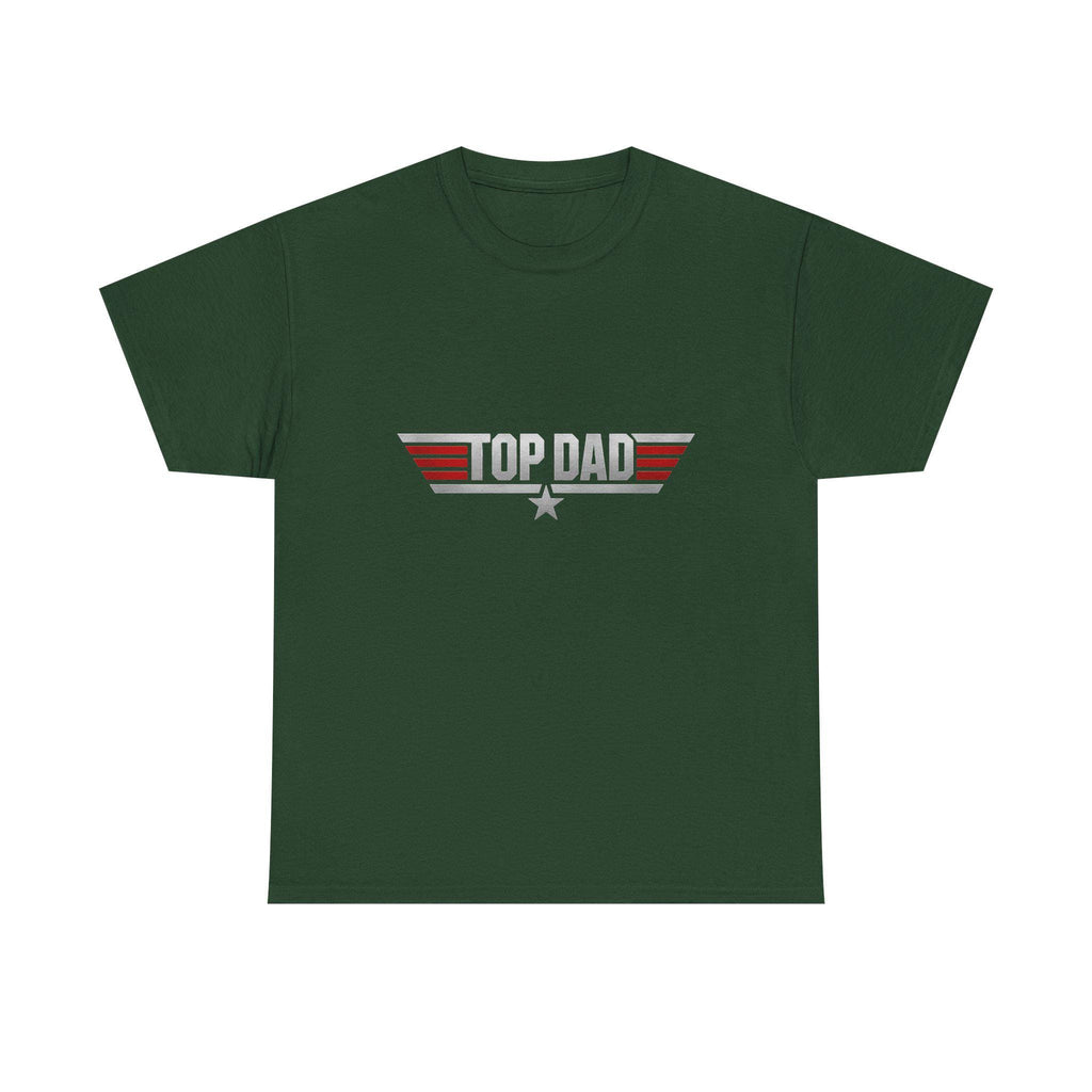 Top Dad retro wings Tee | Father graphic shirt, military star logo, Excellent Gift!