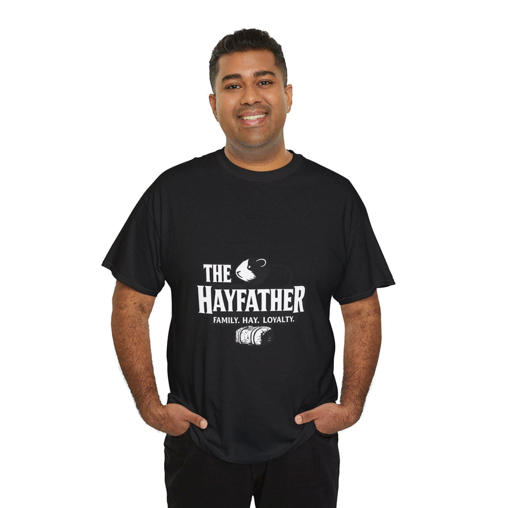 The Hayfather, Tee | Farm Dad, Hay Bales, Ranch Life Shirt, Excellent Gift!
