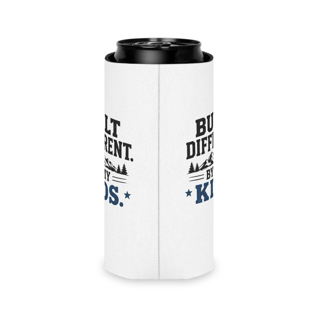 Built Different Can Cooler | Mountain Dad Humor Koozie, Excellent Gift!