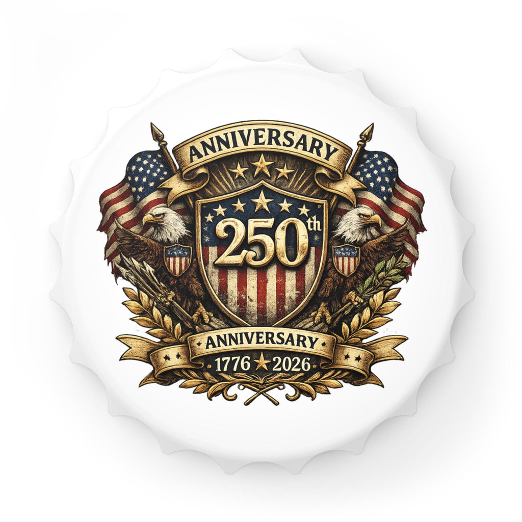 250th Anniversary Shield bottle opener | 1776 2026 Patriotic eagle, Excellent Gift!