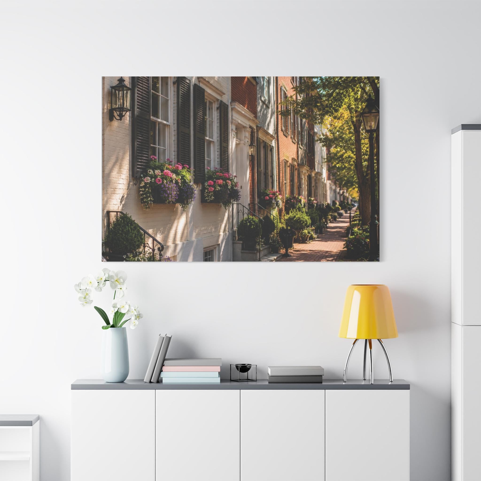 Old Town Alexandria Rowhomes Print | Historic Virginia Architecture (Digital Download), Excellent Gift!