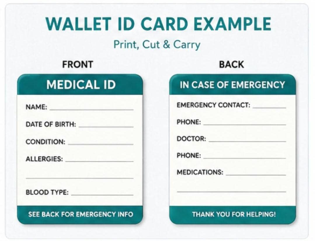 Special Needs Emergency Binder | Autism, Medical, Caregiver Support (PDF Download)