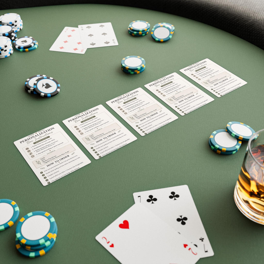 Custom Photo Playing Cards | Personalized Family Game Night Deck, Excellent Gift!