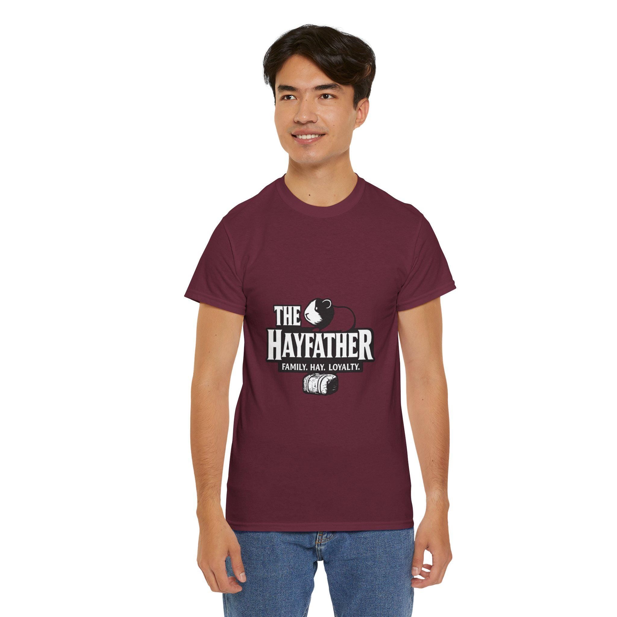 The Hayfather, Tee | Farm Dad, Hay Bales, Ranch Life Shirt, Excellent Gift!