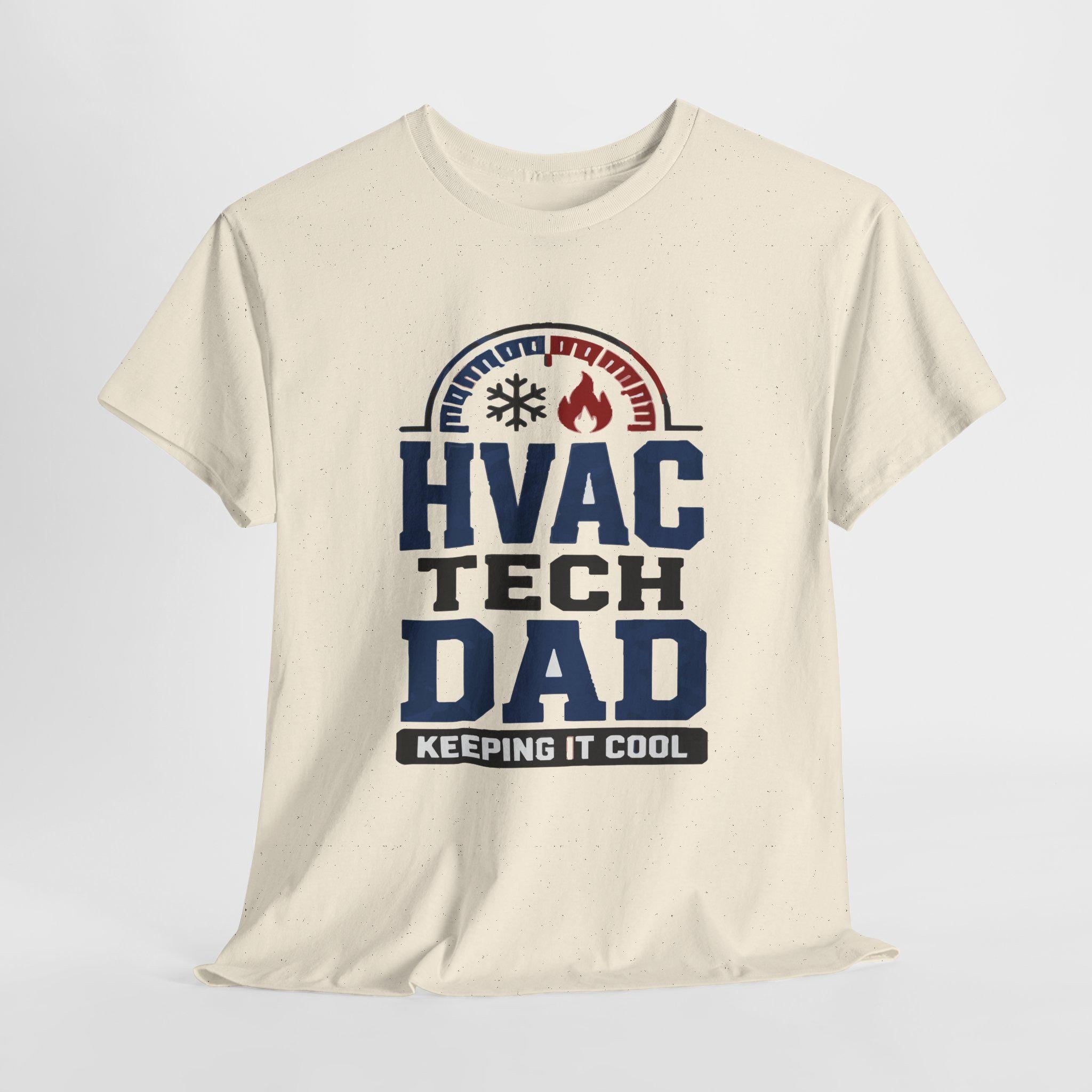 HVAC Tech Dad T-Shirt | Keeping It Comfortable, Vintage Design, Excellent Gift!
