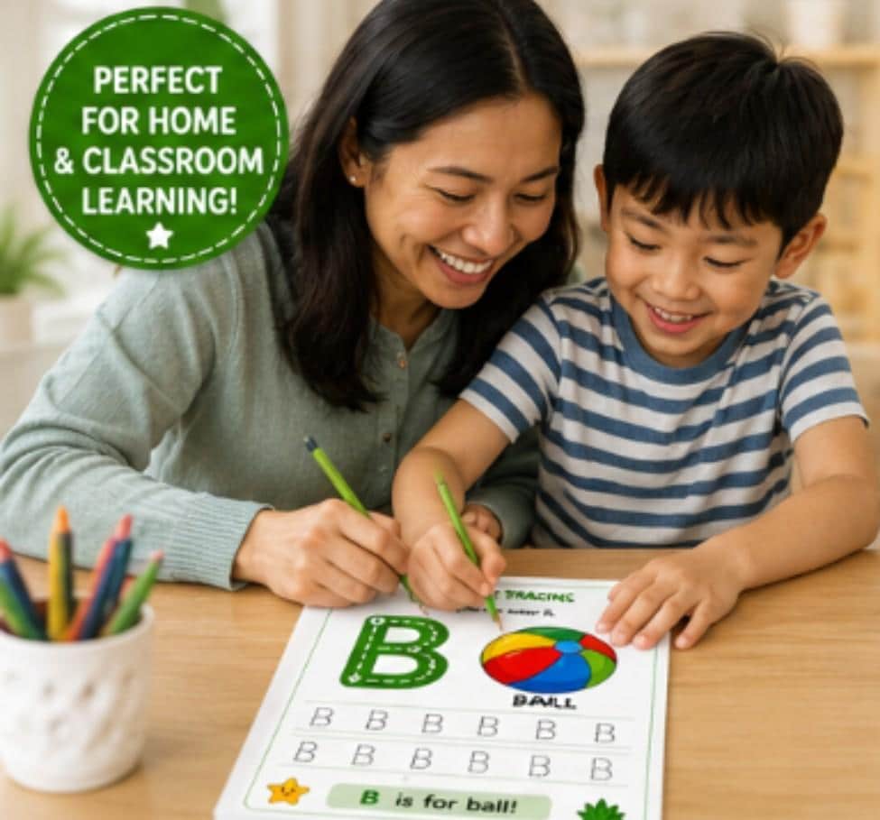 Lowercase Letter Tracing Worksheets Printable, 63 Page Alphabet Handwriting Practice a–z Preschool Workbook PDF
