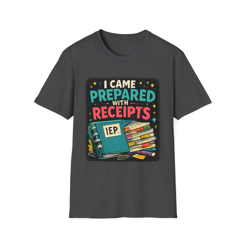 I Came Prepared With Receipts T-Shirt | Funny Accountant Bookkeeper Tee