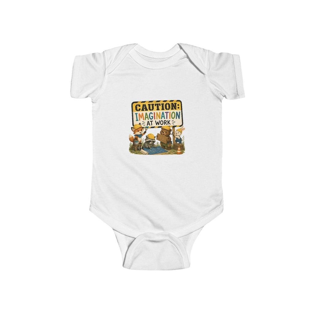 Infant Bodysuit | Woodland Animals Imagination Design, Combed Cotton, Excellent Gift!