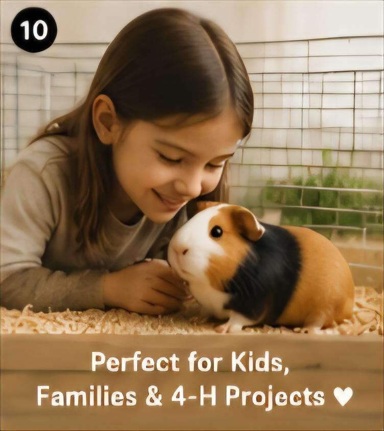 Guinea Pig Feeding and Daily Care Tracker Printable (PDF Download)
