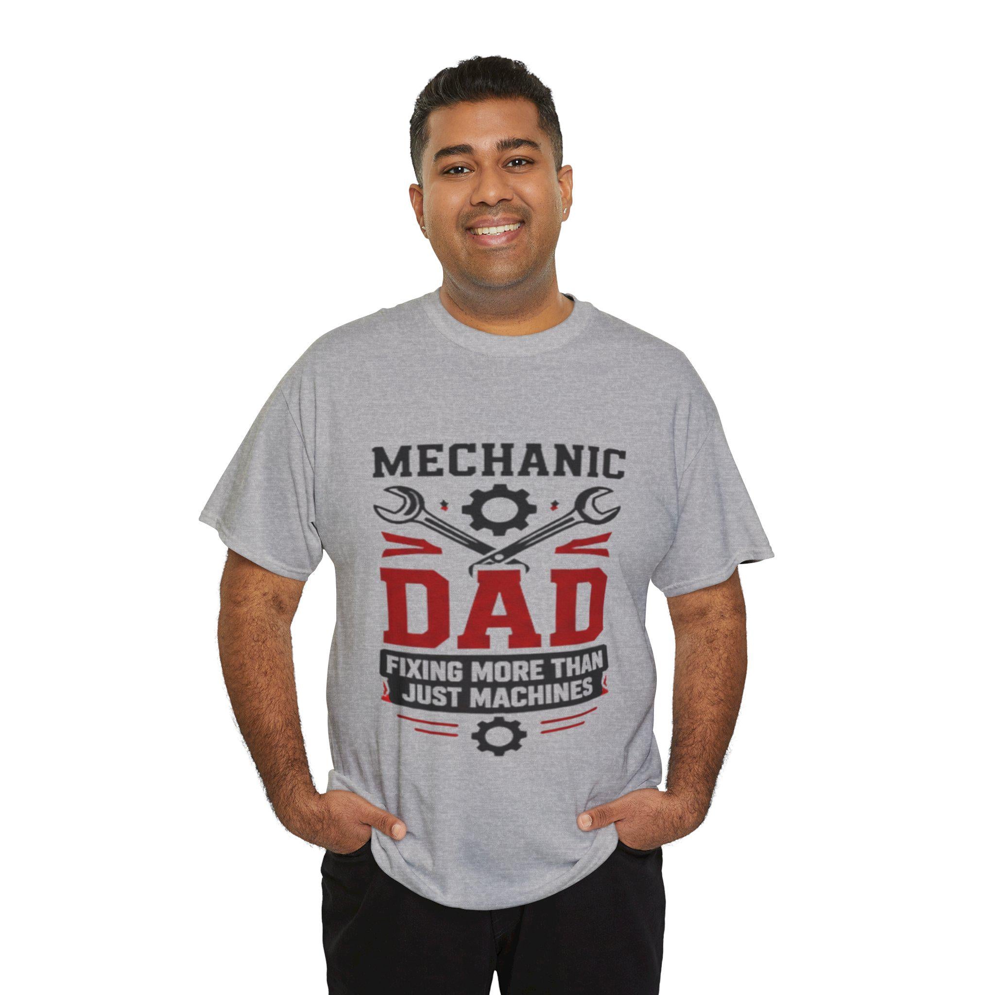 Mechanic Dad T-Shirt | Garage Tools, Father's Day Gift, Excellent Gift!