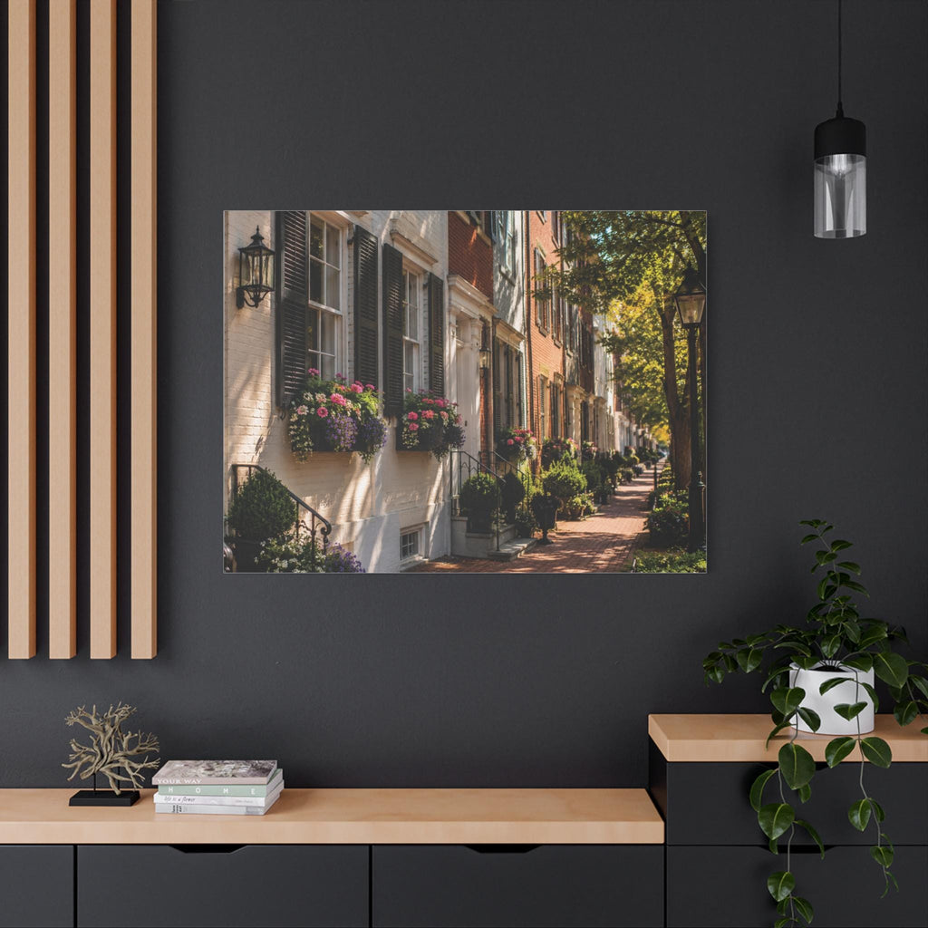 Old Town Alexandria Rowhomes Print | Historic Virginia Architecture (Digital Download), Excellent Gift!