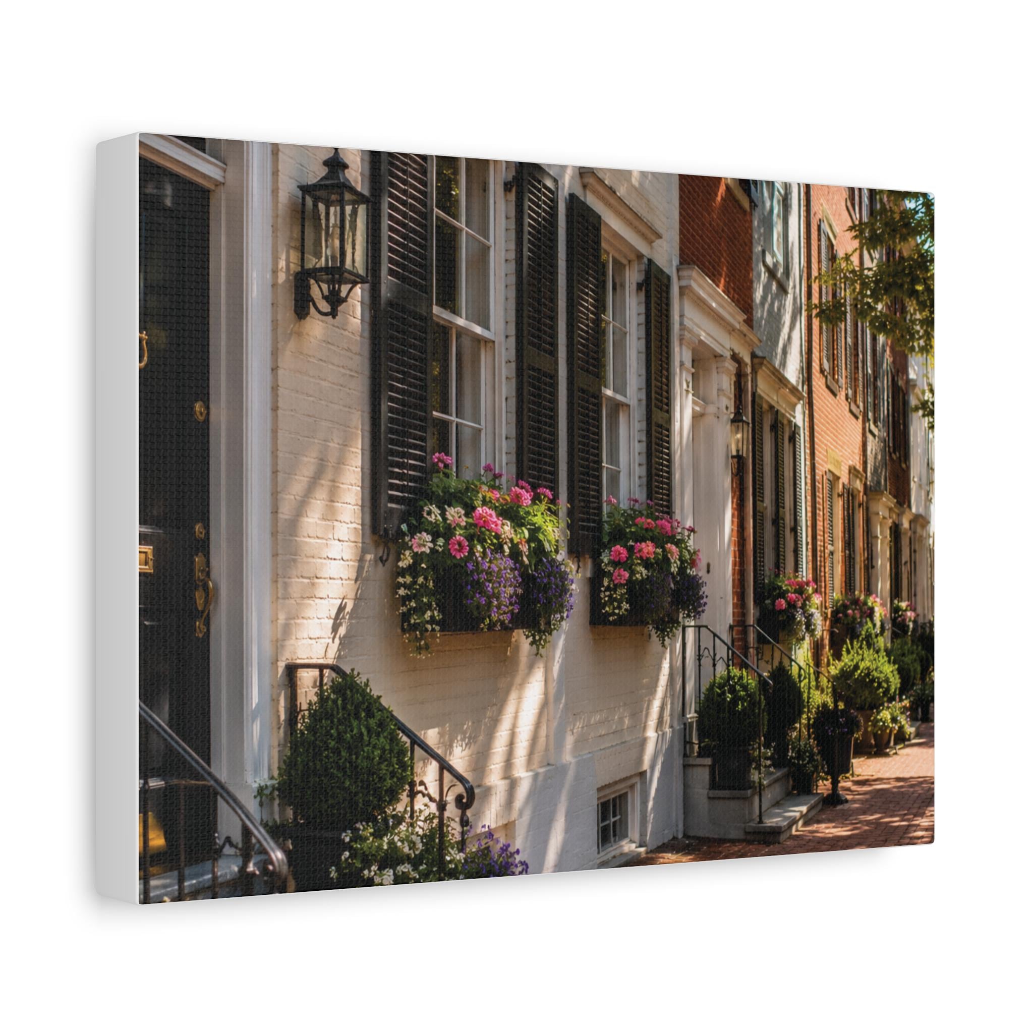 Old Town Alexandria Rowhomes Print | Historic Virginia Architecture (Digital Download), Excellent Gift!