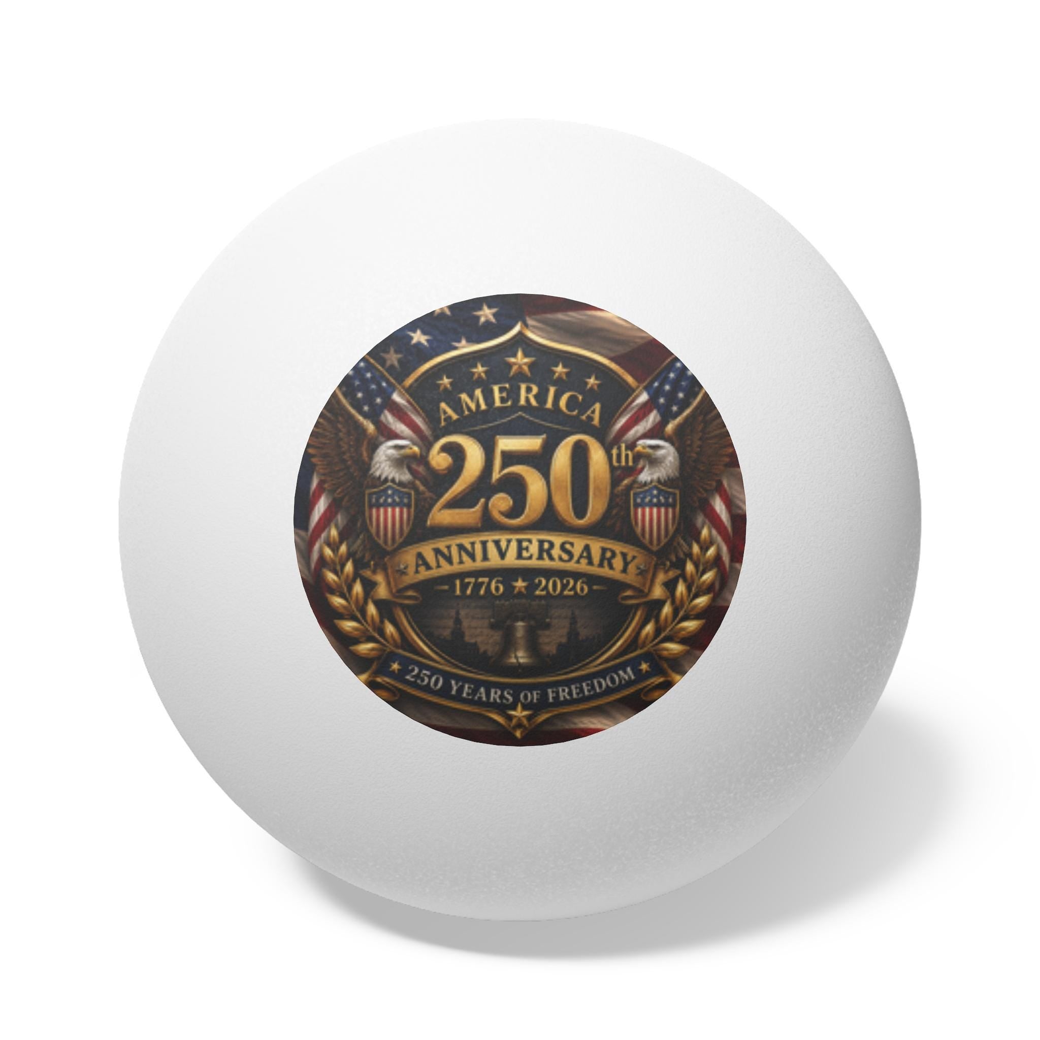 America 250th Anniversary Ping Pong Balls | 1776 2026 commemorative set, Excellent Gift!