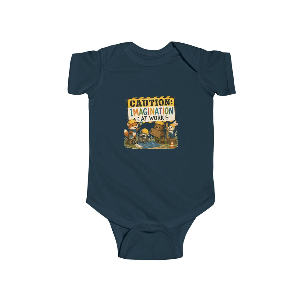 Infant Bodysuit | Woodland Animals Imagination Design, Combed Cotton, Excellent Gift!