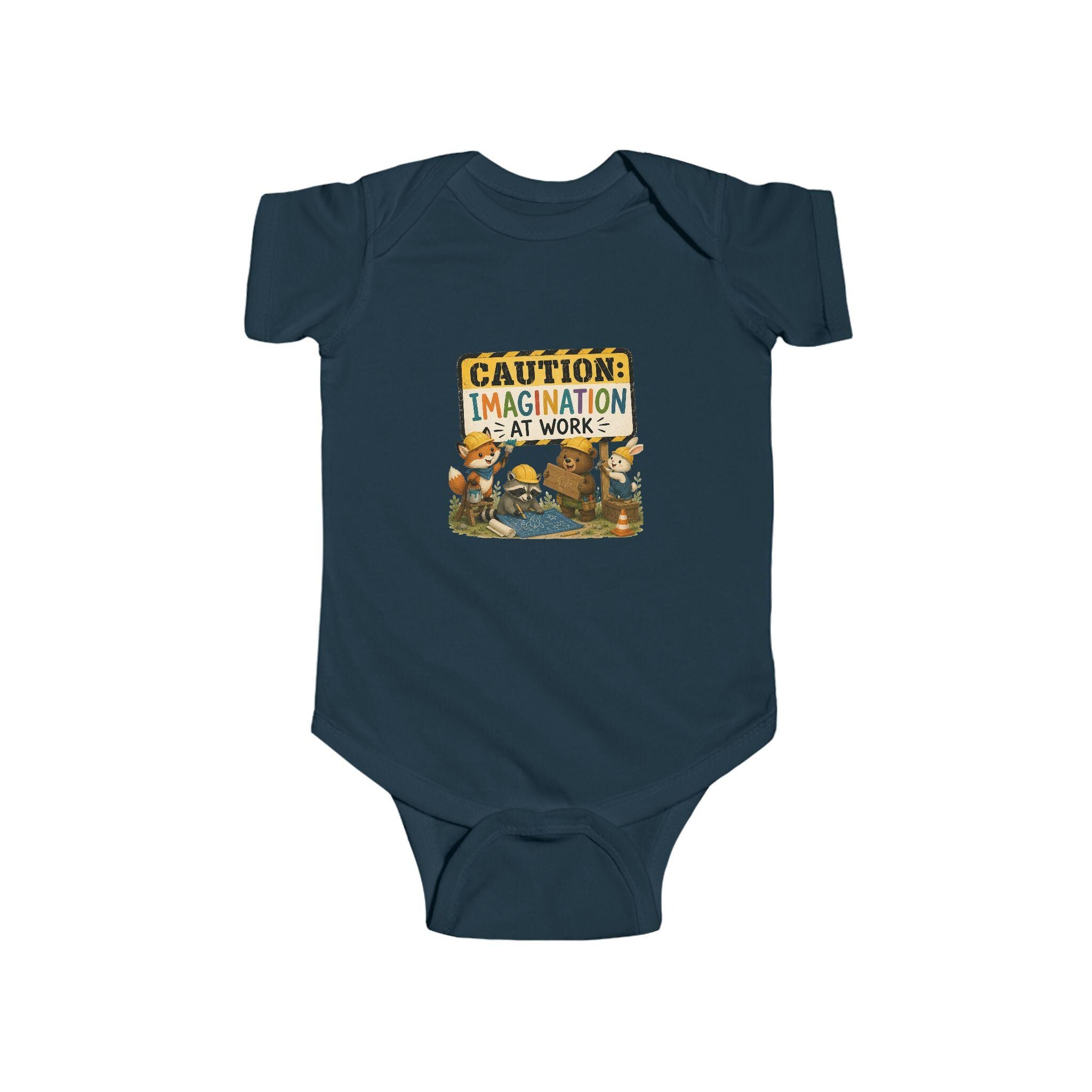 Infant Bodysuit | Woodland Animals Imagination Design, Combed Cotton, Excellent Gift!
