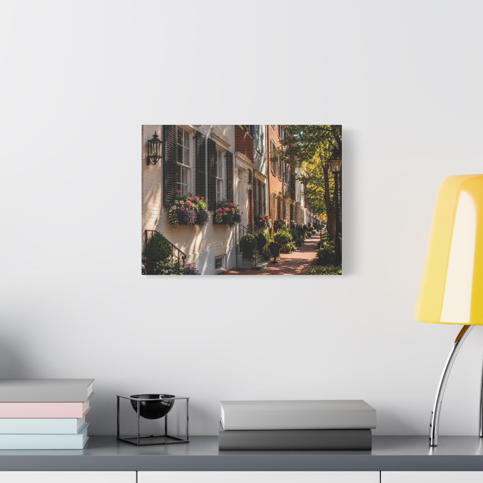 Old Town Alexandria Rowhomes Print | Historic Virginia Architecture (Digital Download), Excellent Gift!