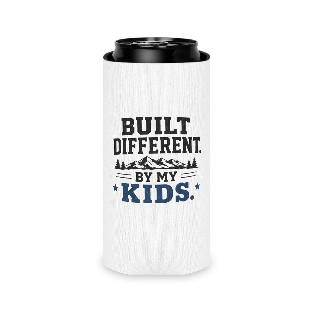Built Different Can Cooler | Mountain Dad Humor Koozie, Excellent Gift!