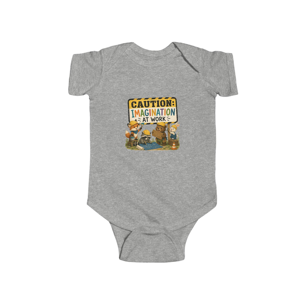 Infant Bodysuit | Woodland Animals Imagination Design, Combed Cotton, Excellent Gift!