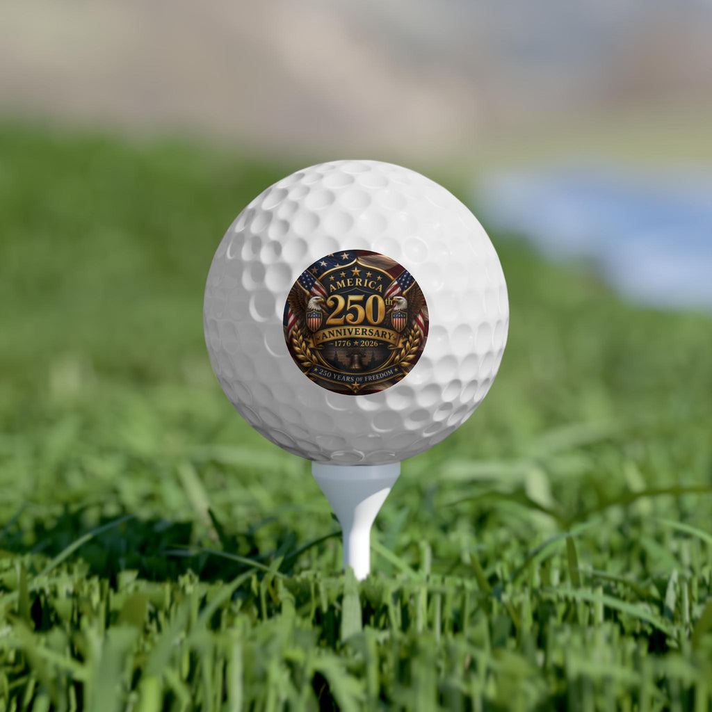 250th Anniversary Golf Balls, 6pcs, Excellent Gift!