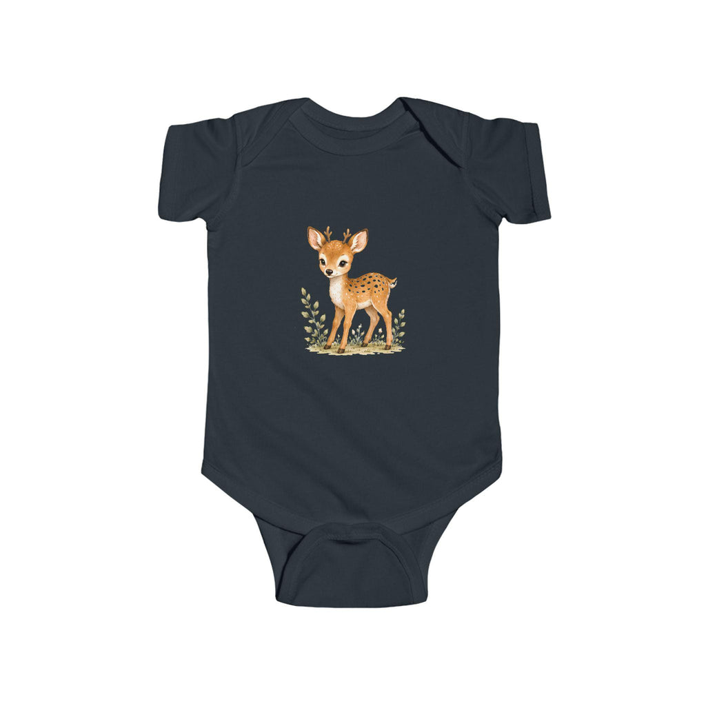 Woodland Fawn Onesie | Watercolor Deer Infant Outfit, Excellent Gift!