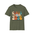 Class of 2026 Retro Flowers T-Shirt | Graduation Tee