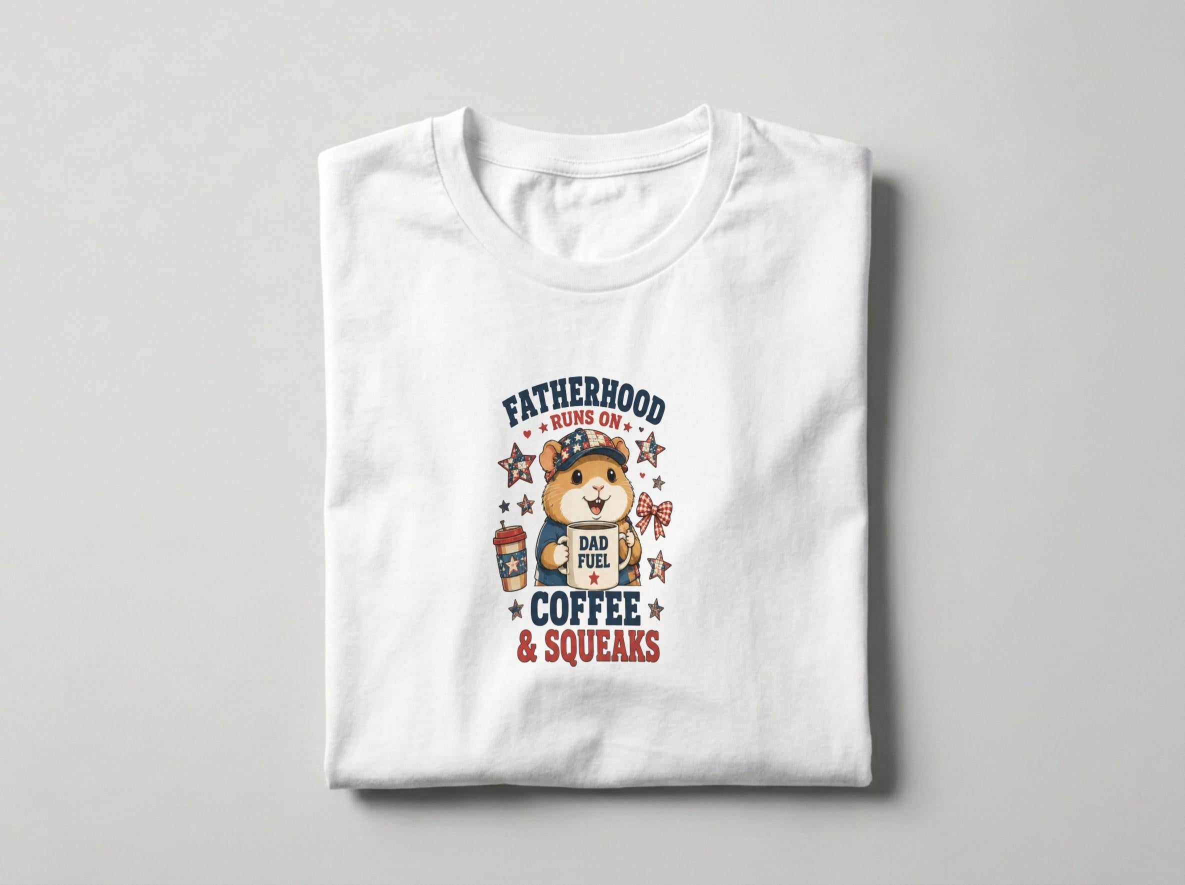 Patriotic Hamster Dad PNG Bundle | USA 250 Designs, 4th July Sublimation Dad Shirt, Excellent Gift!