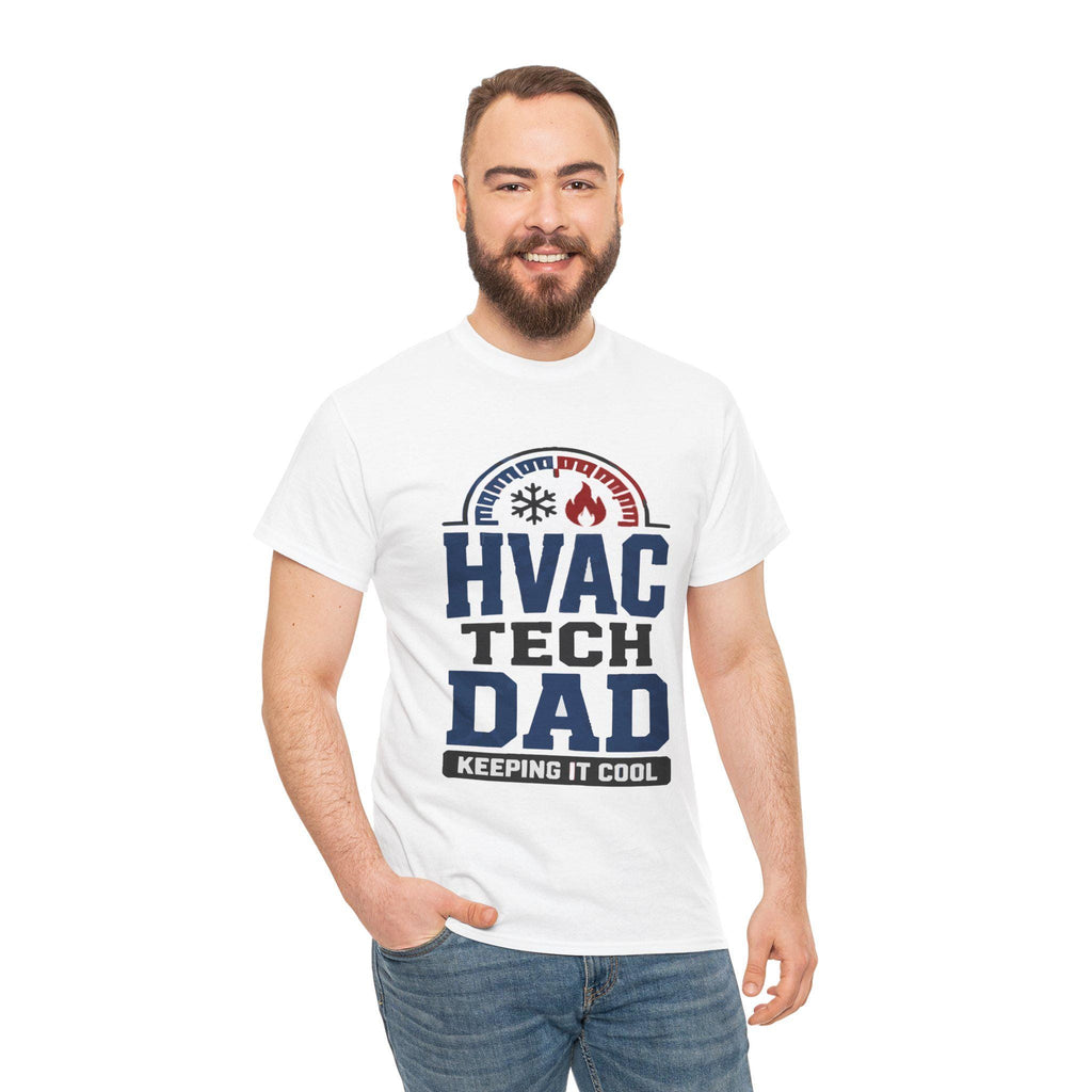 HVAC Tech Dad T-Shirt | Keeping It Comfortable, Vintage Design, Excellent Gift!