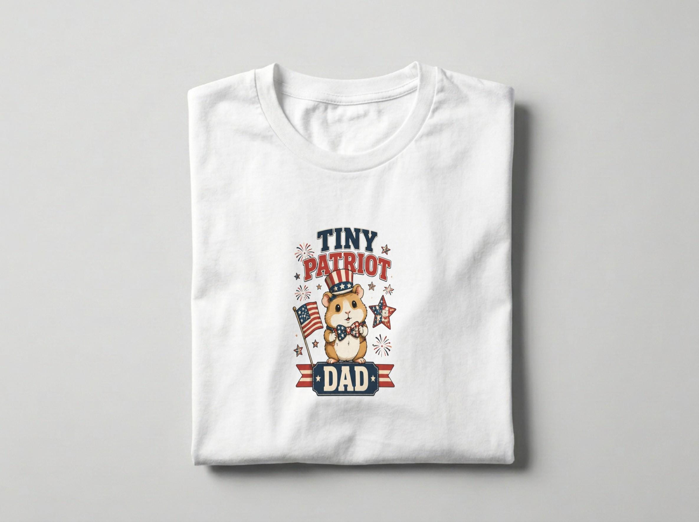 Patriotic Hamster Dad PNG Bundle | USA 250 Designs, 4th July Sublimation Dad Shirt, Excellent Gift!